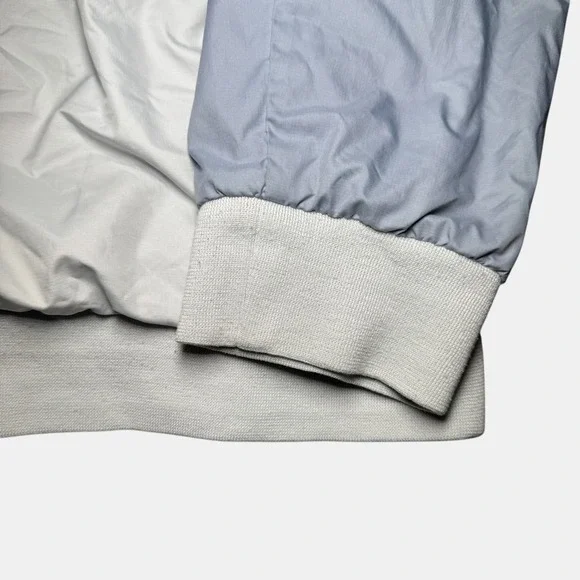 Nike Windrunner Vintage Hooded Windbreaker Nylon Jacket Grey White Mens Size XL - Picture 9 of 10